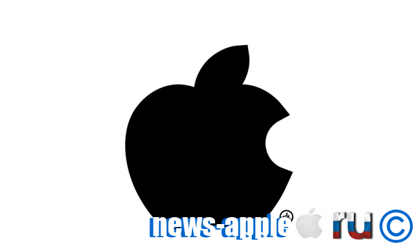 уникальный логотип Apple - толстый